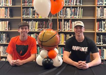 LCHS SENIORS CODY MAYNARD AND TRENTON ADKINS WILL PLAY BASKETBALL AT UPIKE NEXT SEASON