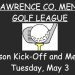 LAWRENCE COUNTY MENS GOLF LEAGUE SEASON KICK-OFF MEETING 2022