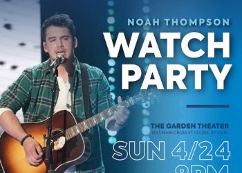 WATCH PARTY WITH NOAH SET FOR SUNDAY APRIL 24!