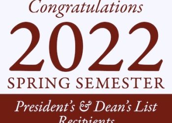 ACTC ANNOUNCES PRESIDENT’S & DEAN’S LISTS FOR SPRING 2022