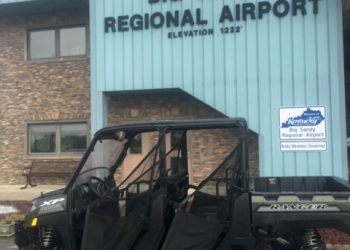 INBOUND FOR LANDING…BIG SANDY REGIONAL:  Look to the Hills