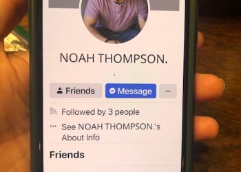 LOUISA POLICE CHIEF — Please be advised there is FAKE page with Noah Thompson
