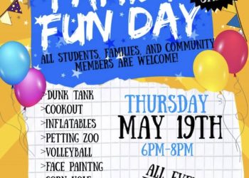 FAMILY FUN DAY AT BLAINE ELEMENTARY THURSDAY
