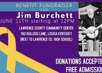 JIM BURCHETT BENEFIT JUNE 11 AT COMMUNITY CENTER!
