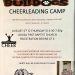 LCHS GIRLS HOLDING CHEERLEADING CAMP FOR YOUTH