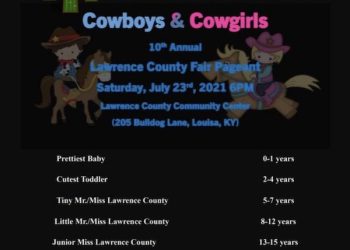 LAWRENCE COUNTY, KY.  FAIR BEAUTY PAGEANT IS JULY 23