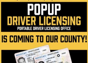 POPUP DRIVER LICENSING PROGRAM IN LAWRENCE COUNTY ON JULY 27, 2022