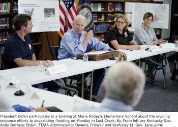 GOVERNOR UPDATES KENTUCKIANS ON PRESIDENT BIDEN’S VISIT, NEW FEMA PROGRAMS, FATALITIES FROM FLOODING