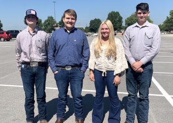 FFA Livestock Evaluation Team places 4th at FFA State Fair Contest