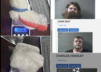 SHERIFF’S HIGH SPEED CHASE IN LAWRENCE COUNTY LEADS TO LARGE METH SEIZURE AND 4 ARRESTS