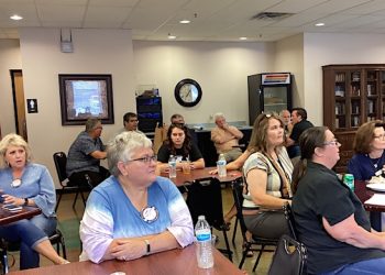 ‘DOLLY’ SPREADS LITERACY MESSAGE AT LOUISA ROTARY CLUB MEETING