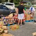 FACING HUNGER FOOD BANK AND OVP HEALTH DISTRIBUTE FOOD TO COMMUNITY MEMBERS