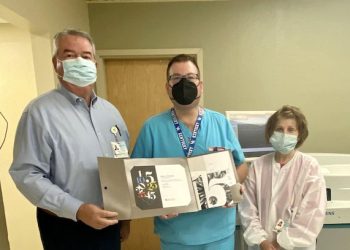 15 years for Willis N Tracy Fletcher at TRMC!