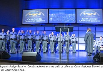 THREE FROM LOUISA AMONG NEW KSP TROOPERS SWORN IN BY BESHEAR