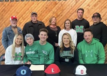 LCHS BASEBALL STAR WILL LAFFERTY SIGNS WITH MARSHALL