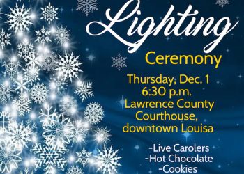 LAWRENCE COUNTY, KY. TREE LIGHTING CEREMONY DEC. 1