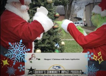 ‘Shop with a Cop’ and ‘Christmas with Santa’ applications can now be picked up at Lawrence, Ky. Sheriff’s Office