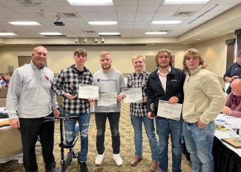 SIXTEEN BULLDOG FOOTBALL PLAYERS ALL- EKC INCLUDING FIVE ON THE FIRST TEAM