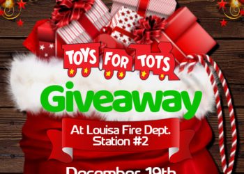 TOYS FOR TOTS GIVEAWAY IS SET FOR DECEMBER 19TH AT 10AM