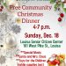 FREE COMMUNITY CHRISTMAS DINNER AT LOUISA SENIOR CENTER