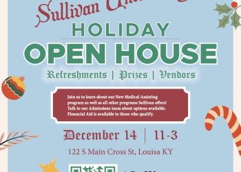 SULLIVAN UNIVERSITY OPEN HOUSE ANNOUNCED