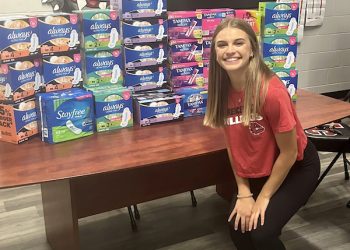 2022 Rogers Scholar Maggie Johnson of Lawrence County organizes personal hygiene drive