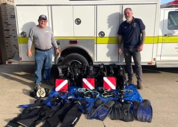 LOCAL BUSINESS MAKES DIVING GEAR POSSIBLE FOR LOUISA VFD