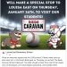REDS CARAVAN WILL VISIT LOUISA EAST TOMORROW (THURSDAY JAN, 26)