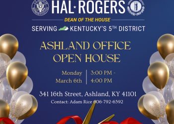 CONGRESSMAN ROGERS WILL BE IN MOREHEAD AND ASHLAND MARCH 6