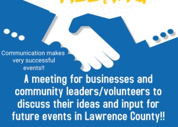 LAWRENCE COUNTY COMMUNITY MEETING SET FOR THIS WEEK