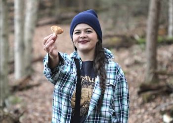 Whitney Johnson of Lawrence County, Ky, is a dedicated forager