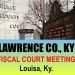 Lawrence County Fiscal Court March 21, 2023 Regular Meeting Agenda