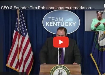 CEO TIM ROBINSON’S REMARKS AT NEW LEGISLATION SIGNING