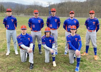 TOLSIA BASEBALL NIPS TUG VALLEY AND BLASTS ELLIOTT CO ; HOSTS MARTIN CO. TONIGHT