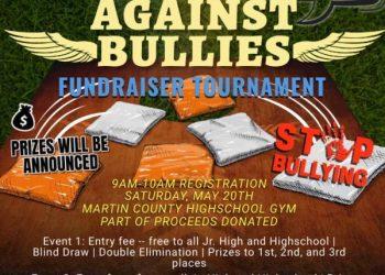 NEW LEAGUE OF ‘BAGS AGAINST BULLIES’ CORNHOLE GETTING STARTED IN MARTIN COUNTY
