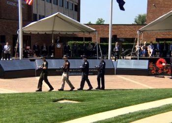 Louisa Police Officer/Recruit Shelby Taylor Is Part Of Honor Guard At Fallen Officers Event