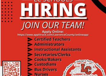 LC Schools are currently hiring for several open position opportunities!