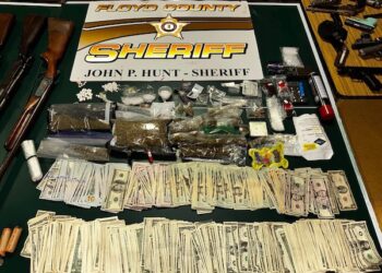 DRUGS, GUNS AND MONEY DISCOVERED IN MAJOR RAID IN PRESTONSBURG, KY. 