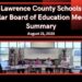 LAWRENCE COUNTY, KY. HAS 10 FEWER STUDENTS THAN LAST YEAR, FLETCHER SAYS