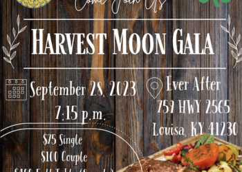 HARVEST MOON GALA: Join us for Lawrence County’s first ever farm to fork event!