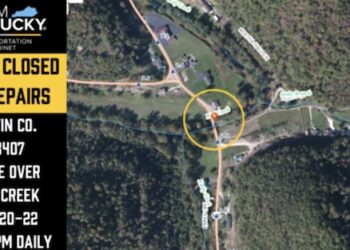 DAYTIME CLOSURE SCHEDULED FOR BRIDGE REPAIRS IN MARTIN COUNTY