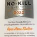 OPEN ARMS SHELTER GETS AWARD AS ‘NO KILL’ SHELTER