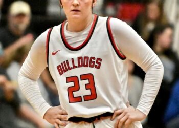 BULLDOG GIRLS PICK UP MUCH NEEDED ROAD WIN OVER MARTIN CO. AFTER LONG LAYOFF