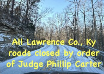 CARTER SHUTS DOWN ALL COUNTY ROADS FOR TODAY (Monday) JAN. 16, 2024… 10:30 AM