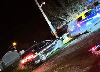 WALLER JUMPS INTO ICY TUG RIVER TO ESCAPE POLICE — FOR SECOND TIME — SPOTTED BY DRONE