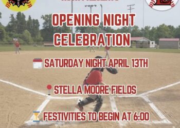 OPENING NIGHT MOVED TO SATURDAY FOR LAWRENCE CO. BABE RUTH LEAGUE