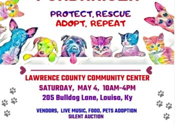NEW LAWRENCE CO. ANIMAL SHELTER HOLDING FIRST FUNDRAISER