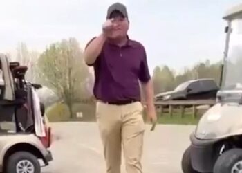 FORMER KENTUCKY STATE POLICE TROOPER CHARGED WITH HARASSING TEENAGERS OVER GOLF ETIQUETTE
