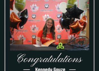 LCHS Tennis Star Kennedy Gauze Signs With UPike