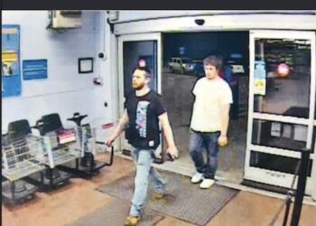 LOUISA POLICE LOOKING FOR DUO CAUGHT ON CAMERA FOR THEFT CASE AT LOUISA WALMART